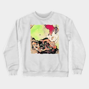 Oriental Koi Pond Crewneck Sweatshirt